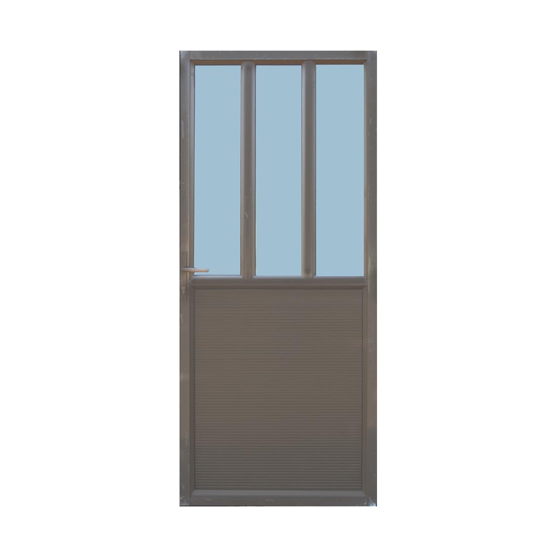 single door 3 panel full